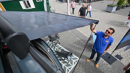 Ective Solarmarkise, Reisemobil