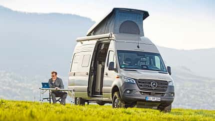 Hymer Grand Canyon S 700, Außenansicht, Front f_Hymer_Grand_Canyon_S_700_Aufmacher