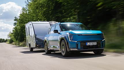 Kia EV9 GT Elektroauto Zugwagen Dauertest