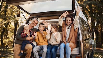 Symbolbild Herbstcamping mit der Familie