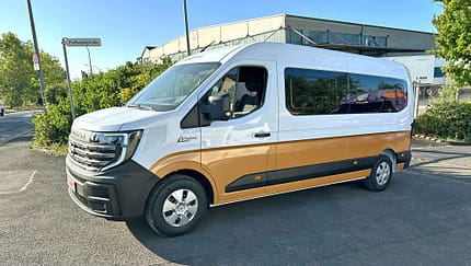 Außenansicht, Eifelland, Nissan, Campingbus, Elektrisch