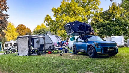 Elektro-Tour, Kia EV9, E-Auto, Stellplatz Elektro-Tour, Kia EV9, E-Auto, Stellplatz