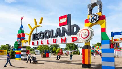 Eingang, Legoland, Dänemark, Billund, Museum