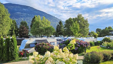 Camping Mentl, Stellplatz, Landskron, Parzellen