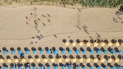 Strand, Italien, Urlaub