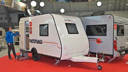 Sterckeman Easy 32DD, Wohnwagen, klein, außen