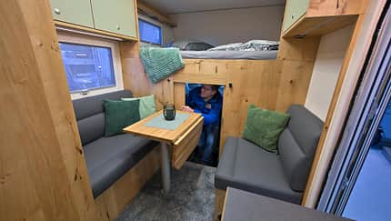 Dopfer 332 A, Expeditionsmobil, Alkoven, CMT 26, Granit First Edition, Autark, gasfrei Dopfer 332 A, Expeditionsmobil, Alkoven, CMT 26, Granit First Edition, Autark, gasfrei