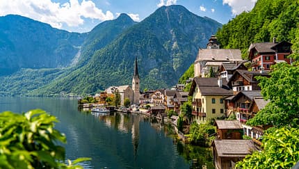 Salzburg, Hallstatt, Hallstätter See Salzburg, Hallstatt, Hallstätter See