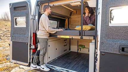 Stauraum, Knaus Boxtime 630 MX, Wohnmobil, Campingbus