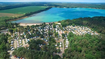 campingplatz, gruenewalder lauch, brandenburg Grünewalder Lauch
