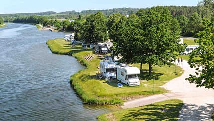 Flussufer, Auswintern, Kontrolle, Wartung, Wohnmobil