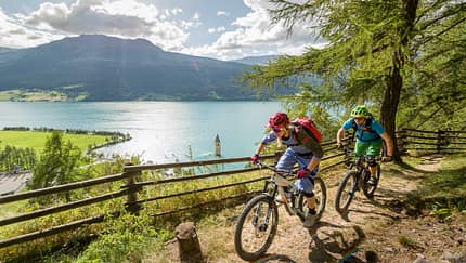 See, Südtirol, Italien, Vinschgau, Alpen