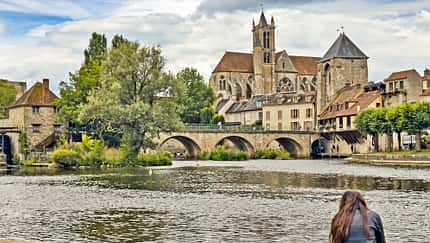 Brücke Paris, Umland, Frankreich