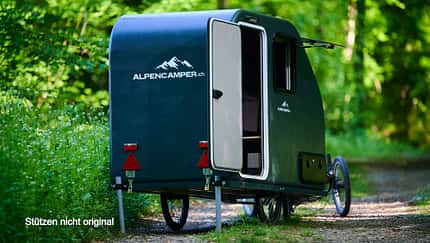 Alpencamper, Caravan, Fahrrad, E-Bike