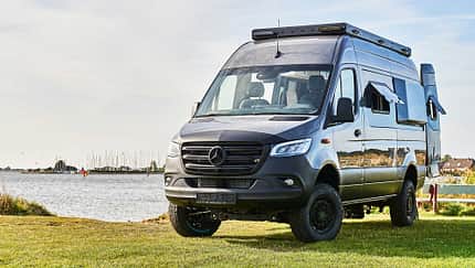 MonsterVan Grey Goose Monster, Campingbus, Sprinter, Außen