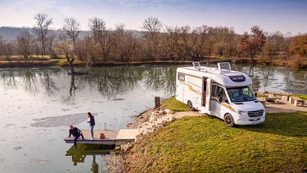 Malibu T 450 RB-LE Lightweight, Leichtbau, Teilintegriert, Wohnmobil Außenansicht 1, Malibu T 450 RB-LE Lightweight, Leichtbau, Teilintegriert, Wohnmobil