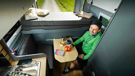 Clever Duo, Van, Reisemobil, Kastenwagen, Sitzgruppe, Tisch Clever Duo, Van, Reisemobil, Kastenwagen, Sitzgruppe, Tisch