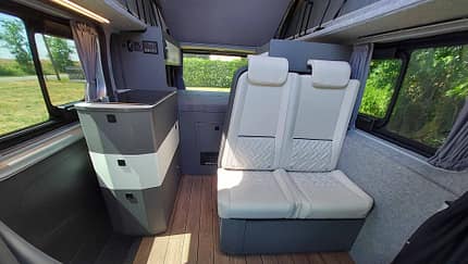 Campingbus, Dreamer Cap Easy, Dreamer, Sitzgruppe, Wohnzimmer Campingbus, Dreamer Cap Easy, Dreamer, Sitzgruppe, Wohnzimmer