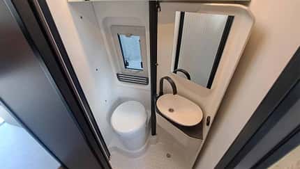Pössl XL Evo, Campingbus, Sprinter, innen, Bad Pössl XL Evo, Campingbus, Sprinter, innen, Bad