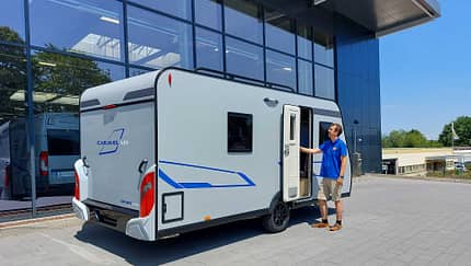 Außen, Caravelair Sport Line, Wohnwagen, Caravan, Mittelklasse, Familie