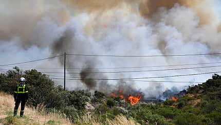 climate,emergency,fire,WILDFIRE,environment,Horizontal FRANCE-ENVIRONMENT-FIRE