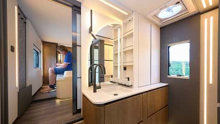 Waschbecken, Concorde Centurion, Luxus, Liner, Komfort, Actros
