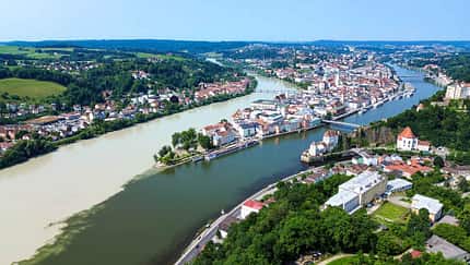 Reise, Donau, Passau, Dreiflüsseeck, Inn, Ilz xo_Donaureise_Passau