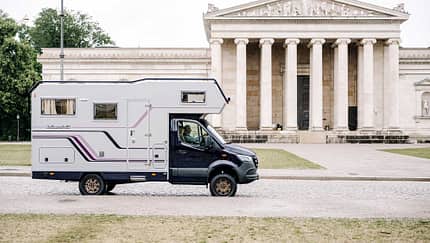 Bimobil LB 365 Heckansicht mit Heckstauraum Bimobil LB 365 Heckansicht mit Heckstauraum