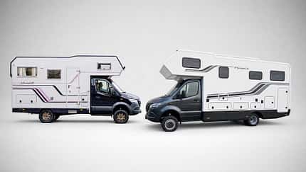 Bimobil LB 365 & Phoenix Star 7200 RSL stehen sich gegenüber Bimobil LB 365 & Phoenix Star 7200 RSL stehen sich gegenüber