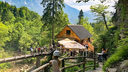 Camping Bled, Slowenien, Campingplatz, Vintgar-Schlucht Camping Bled, Slowenien, Campingplatz, Vintgar-Schlucht