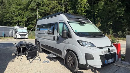 Standplatz, Hobby Ontour VAN 600, Dauertest, Bericht, Gartenschau, Ellwangen