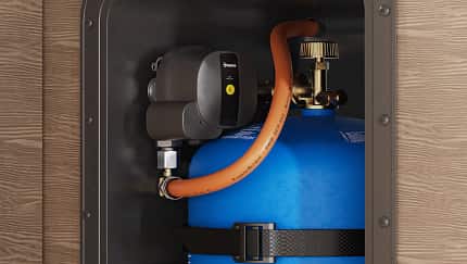 Truma Monocontrol CSR Gasdruckregler mit Crashsensor für Campingaz-Flaschen. Truma Monocontrol CSR Gasdruckregler mit Crashsensor für Campingaz-Flaschen.