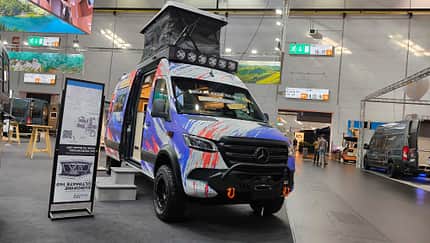 Robeta Hercules Campngbus auf Mercedes Sprinter Campingbus Mega Mobil Re-Aktiv 700 MX Alltraantrieb