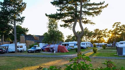 Campingplatz, Seeland, Dänemark, Faxe Campingplatz, Seeland, Dänemark, Faxe