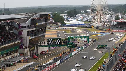 24h Le Mans, Rennszene