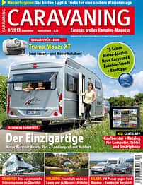 Heft Caravaning Ausgabe 08-2013