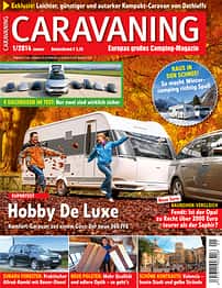 Heft Caravaning Ausgabe 01-2014