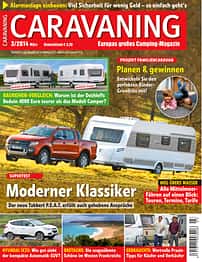 Heft Caravaning Ausgabe 01-2014