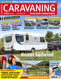 CARAVANING Cover September 2016