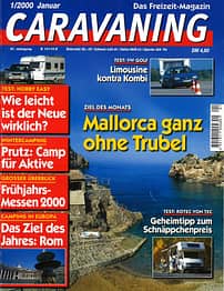 Caravaning Heftcover 2000-01