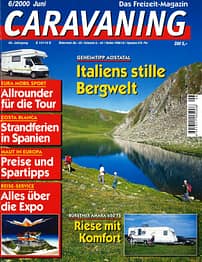 Caravaning Heftcover 2000-06