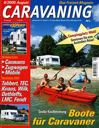 Caravaning Heftcover 2000-08