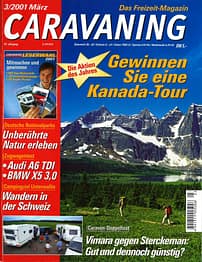 Caravaning Heftcover 2001-03