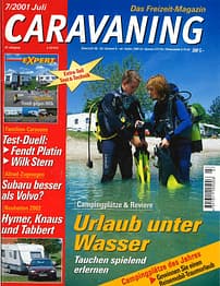 Caravaning Heftcover 2001-07