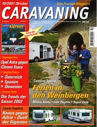 Caravaning Heftcover 2001-10