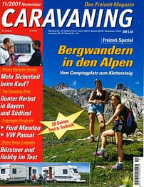Caravaning Heftcover 2001-11