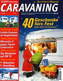 Caravaning Heftcover 2001-12