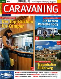 Caravaning Heftcover 2003-04