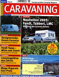 Caravaning Heftcover 2004-08