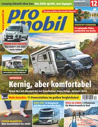 promobil, Titelbild, Ausgabe 12, Wohnmobil